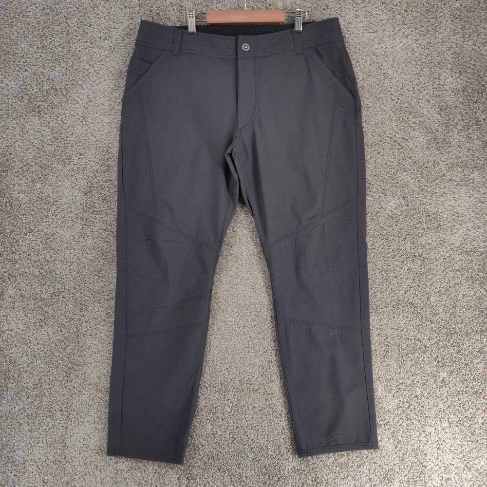 Kuhl Deceptr Pants Mens 36x30 Fits 36x29 Gray Performance Travel Hiking Outdoor